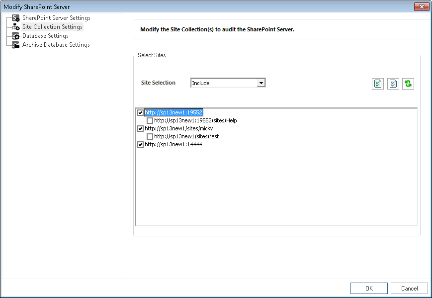 Figure 4: Configuring SharePoint Auditing