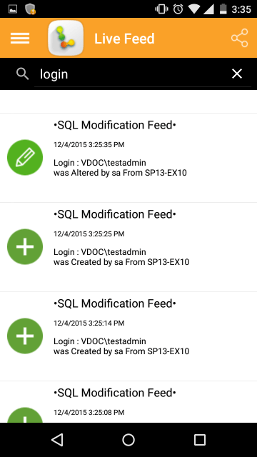 Figure 6: Notifications in Auditor App