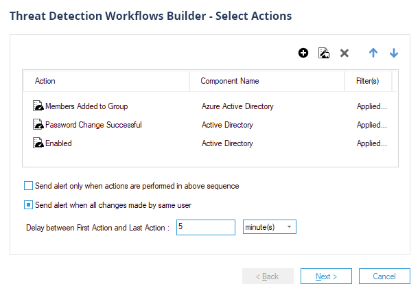 Advanced threat detection workflows - screenshot