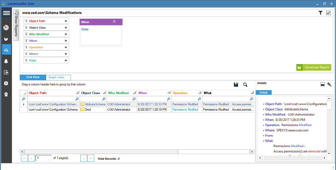Fig-11-Schema-Modifications-Report---LepideAuditor