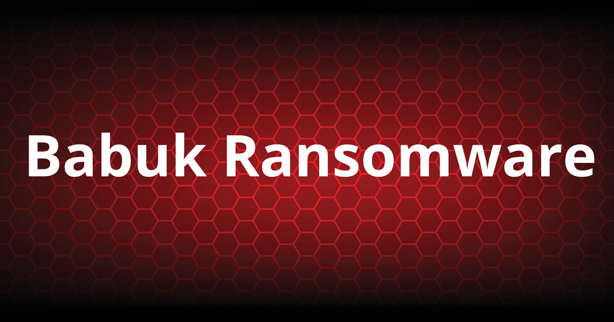 What is Babuk Ransomware?