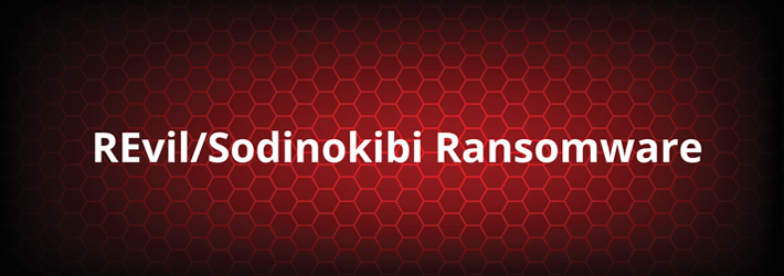 REvil/Sodinokibi Ransomware