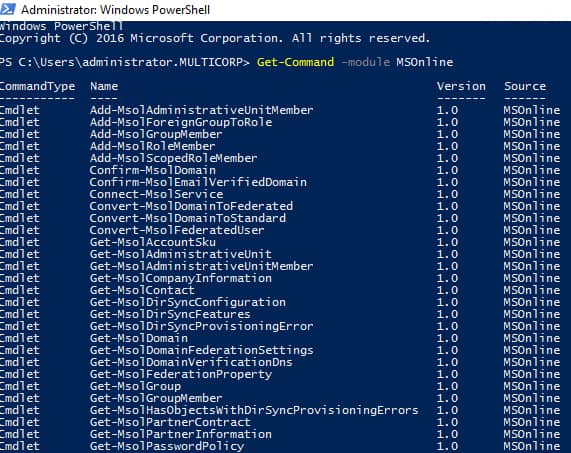 powershell get-command