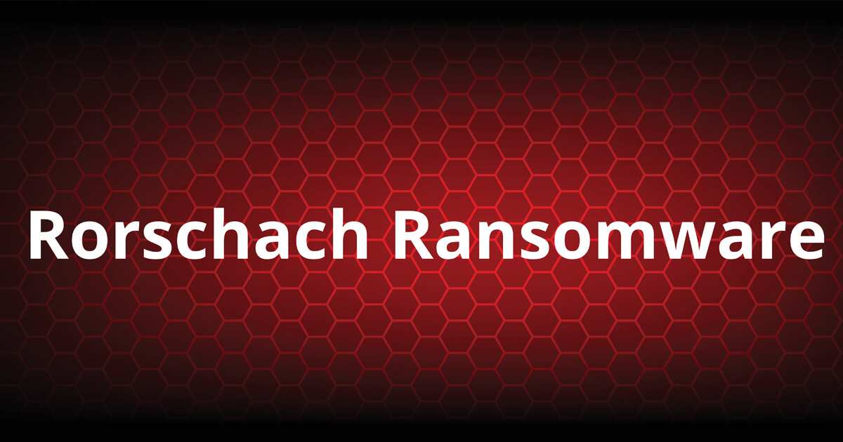 Rorschach Ransomware Display Rorschach Ransomware: The Fastest Strain to Date