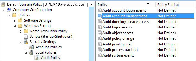 How to check Active Directory password policy