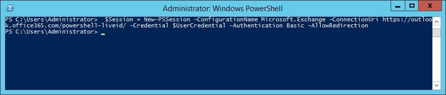 Windows PowerShell Command