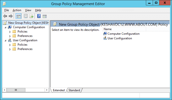 gpo management editor