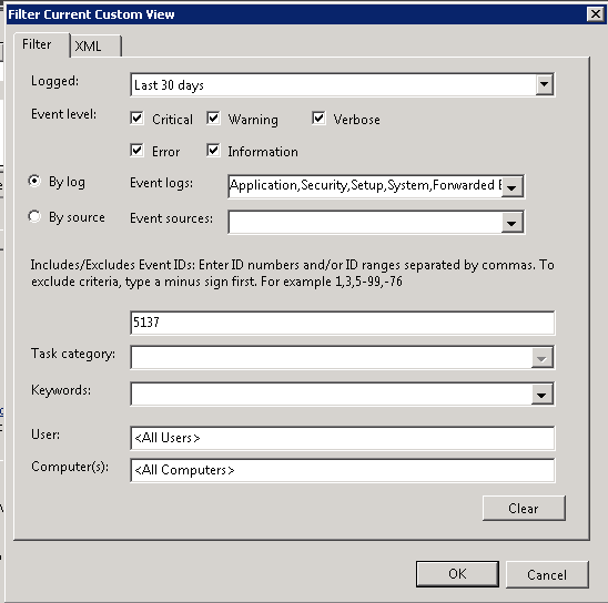 filer current custom view