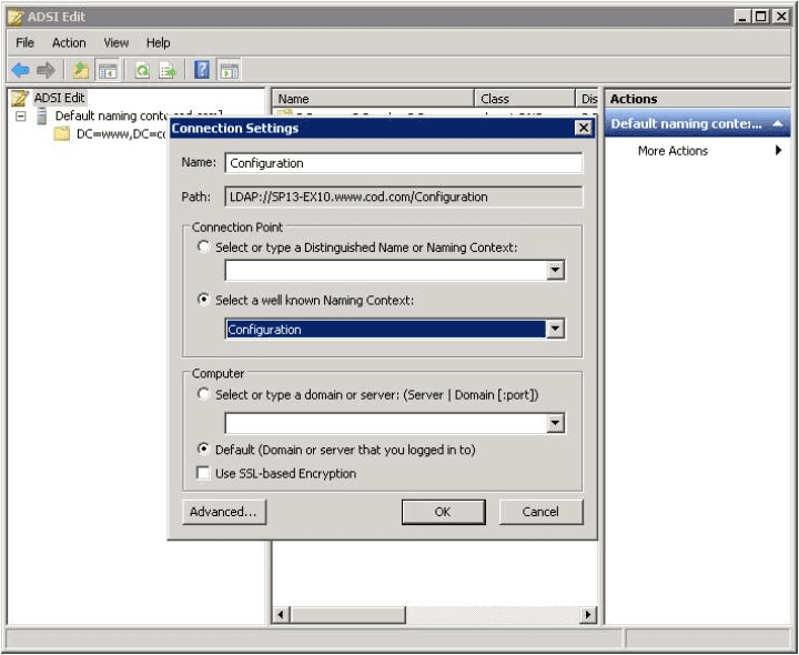 Configuring Connection Settings