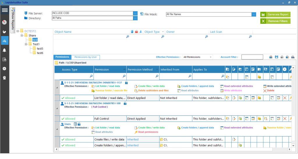 windows folder permissions report windows folder permissions report