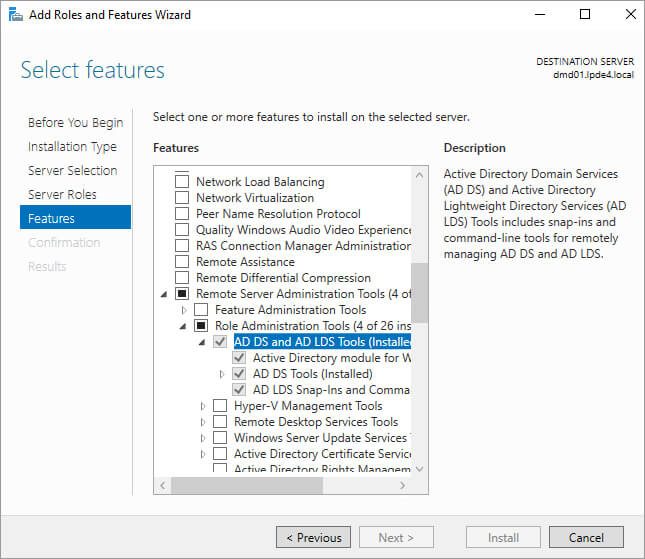 Remote Server Administration Tools