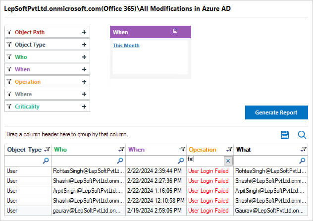 Azure AD Modifications