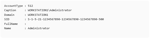 remote machine output
