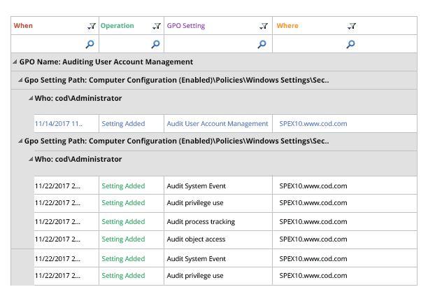 Audit Active Directory Group Membership Changes