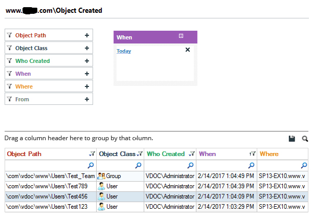AD auditing tool