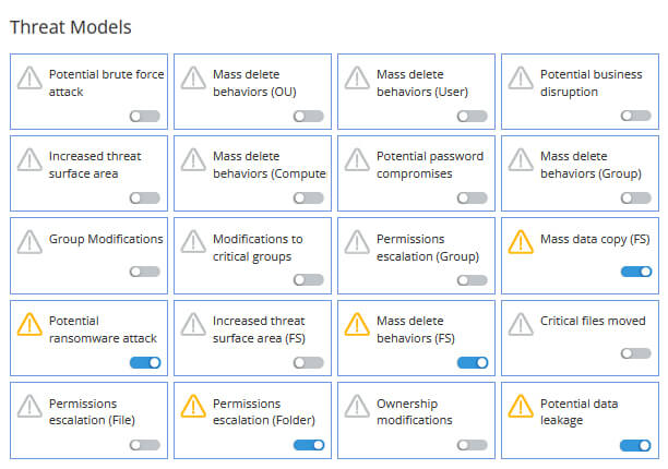 Detect and react to ransomware - screenshot