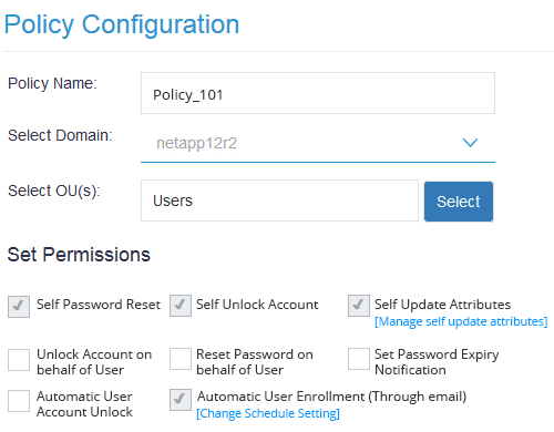 Delegate Active Directory Updates and Password Resets - screenshot