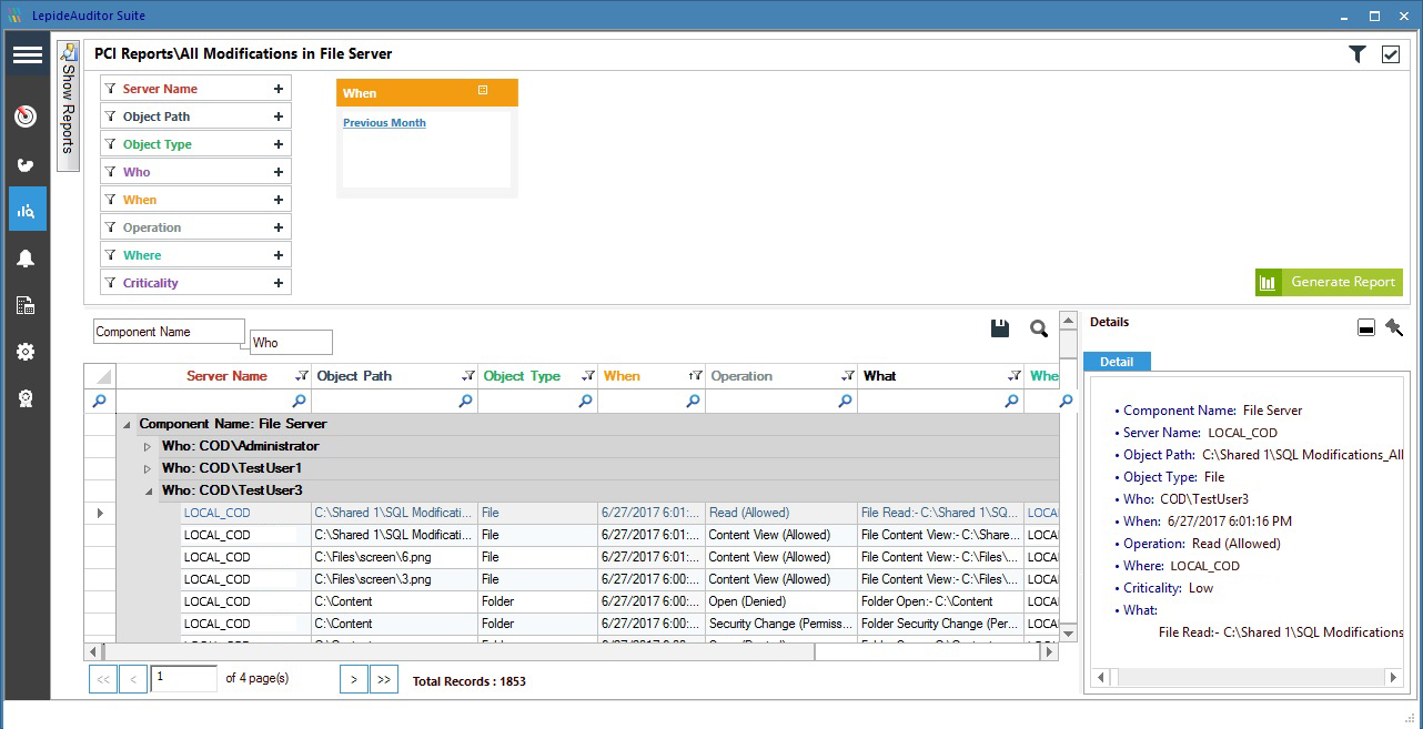 meet pci compliance with lepideauditor