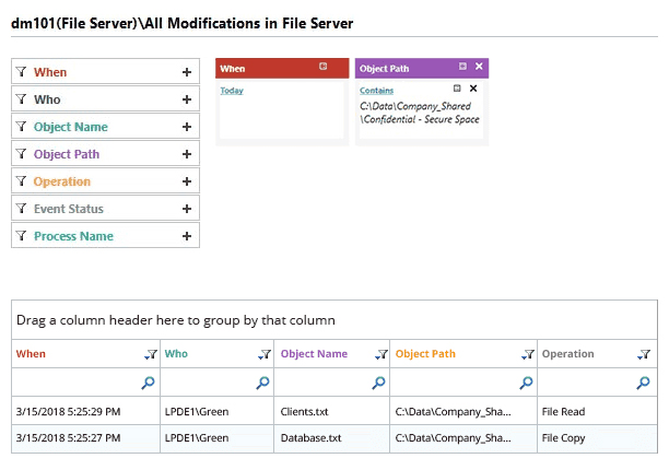 Run Detailed Reports on User Behavior - screenshot