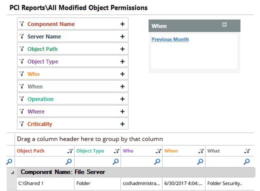 Audit Permissions to Access Health Data - screenshot