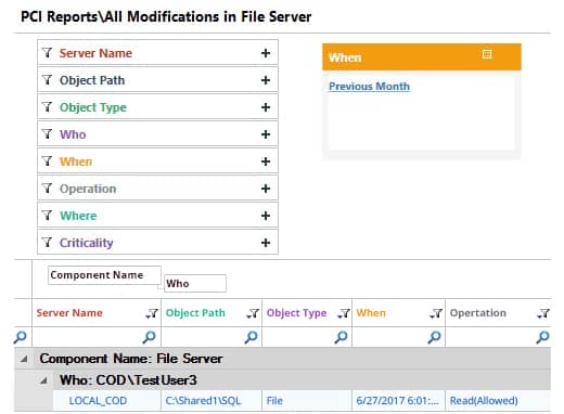 Audit Users of Payments Data - screenshot