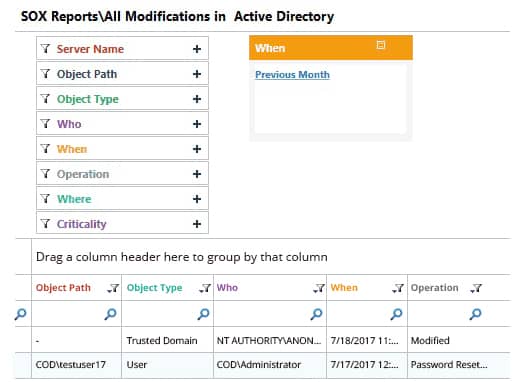 Monitor All Changes in IT Environment - screenshot