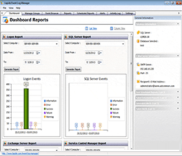 Dashboard reports