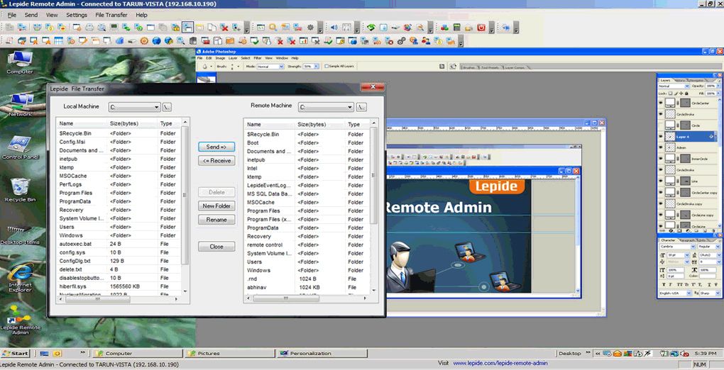 Lepide Remote Admin Computer Remote Control tool to Access Remote PC