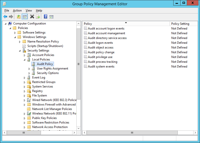 server 2012 r2 review activity audit object access server 2012 r2 review activity audit object access
