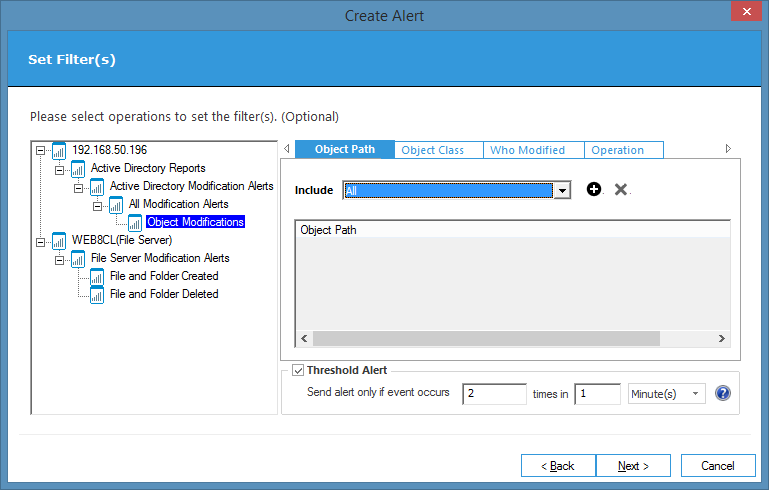 Configuring audit file system audit