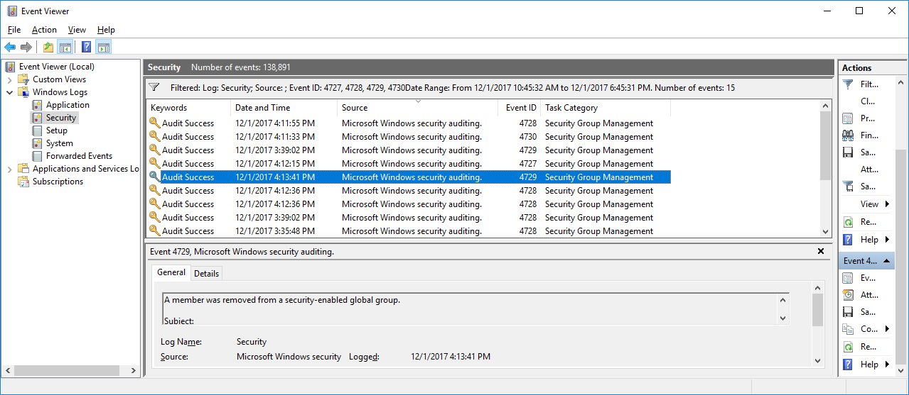 how to track and audit active directory group membership changes
