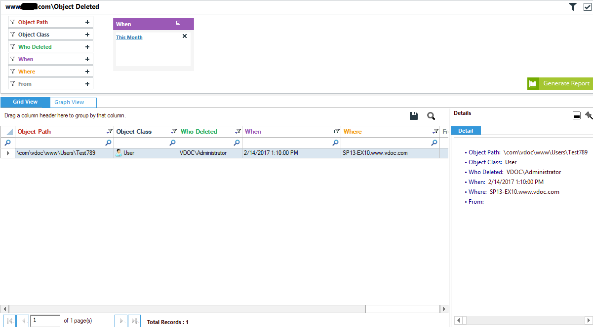 how to track changes made to active directory using native auditing