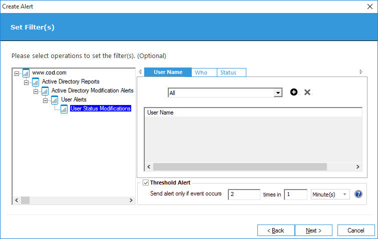 Configuring audit file system audit