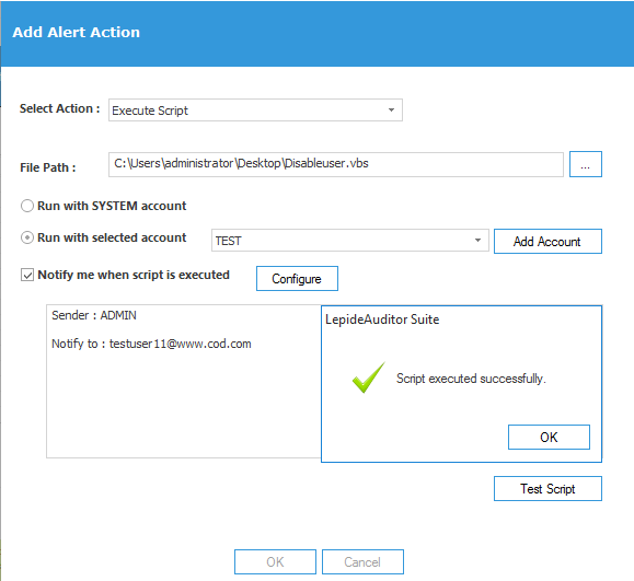 Configuring audit file system audit