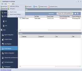 Opening Report Console