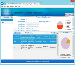 Displaying Project and Their Respective Job Details