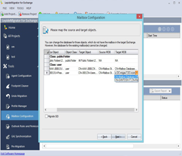 Mapping Source and Target Objects