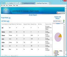 Viewing Small Report