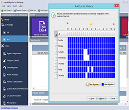Selecting Time Period to Pause Migration to Optimize Resources