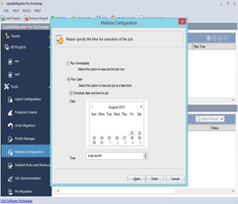 Specifying Job Execution Time