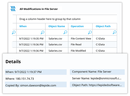 Simplify Your File Activity Monitoring - screenshot