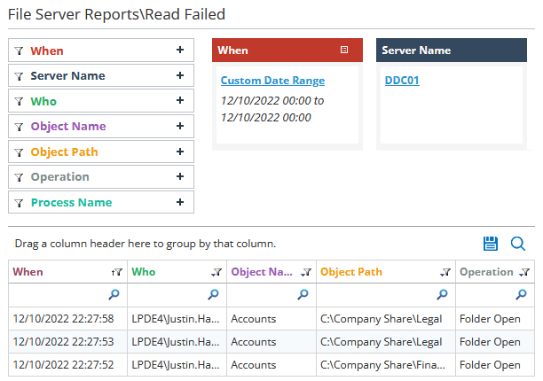 Detect Failed File Reads
