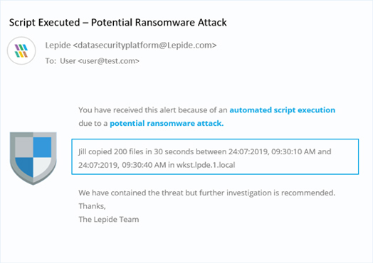 Prevent Ransomware from Spreading