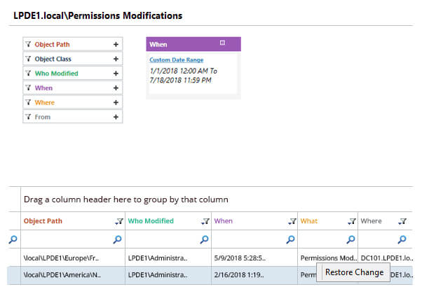 SQL server permissions auditing