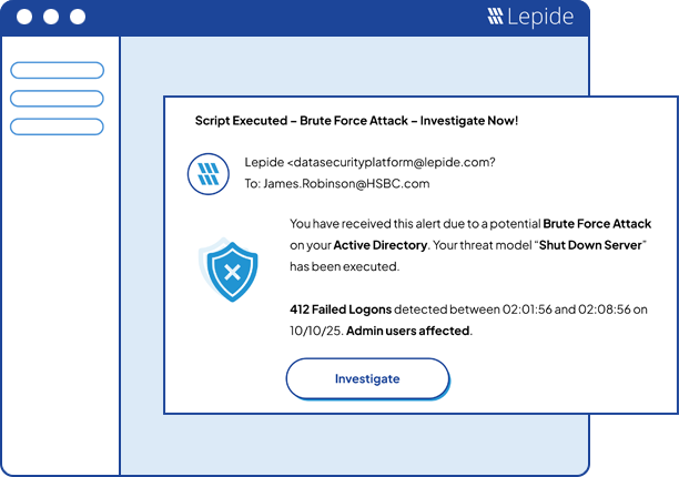 Combat threats with automated response