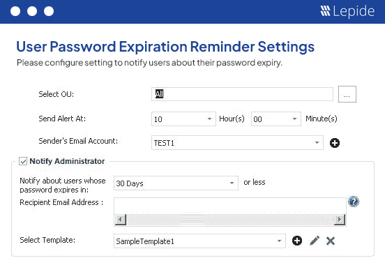 Automate Password Reminders