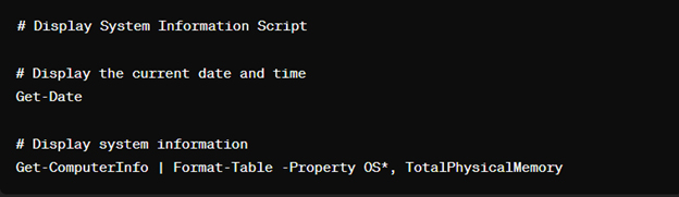 Write the Script